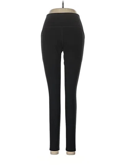 Pre-owned Girlfriend Collective Active Pants In Black