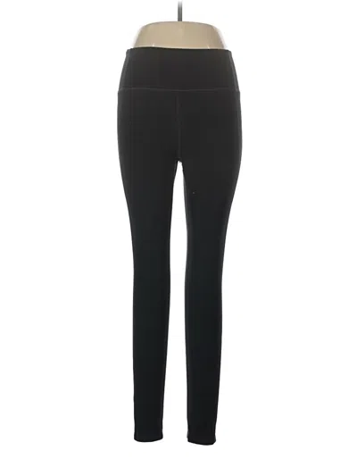 Pre-owned Girlfriend Collective Active Pants In Black