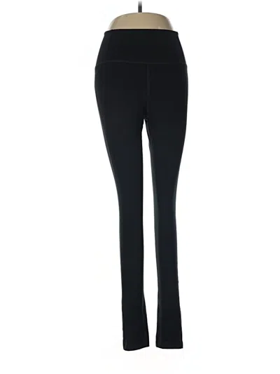 Pre-owned Girlfriend Collective Active Pants In Black