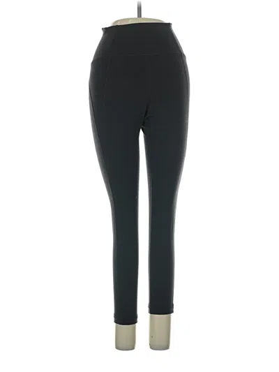 Pre-owned Girlfriend Collective Active Pants In Black