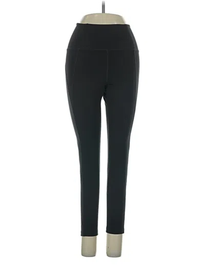 Pre-owned Girlfriend Collective Active Pants In Black