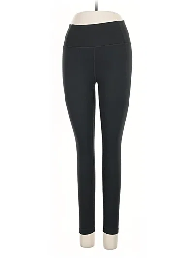 Pre-owned Girlfriend Collective Active Pants In Black