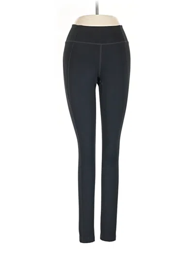 Pre-owned Girlfriend Collective Active Pants In Black