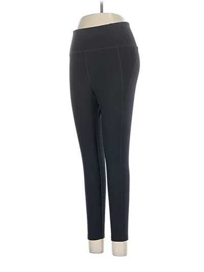 Pre-owned Girlfriend Collective Active Pants In Black
