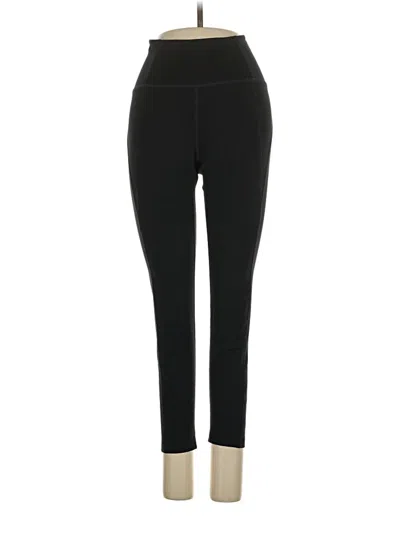 Pre-owned Girlfriend Collective Active Pants In Black