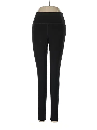 Pre-owned Girlfriend Collective Active Pants In Black