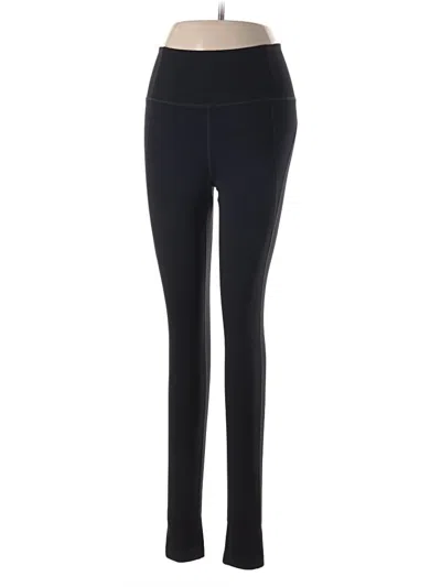 Pre-owned Girlfriend Collective Active Pants In Black