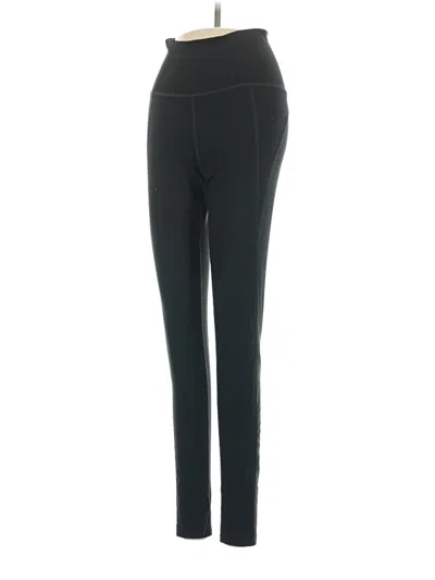 Pre-owned Girlfriend Collective Active Pants In Black