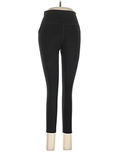 Pre-owned Girlfriend Collective Active Pants In Black