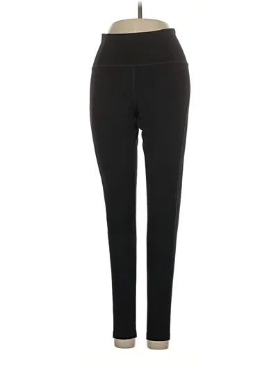 Pre-owned Girlfriend Collective Active Pants In Black