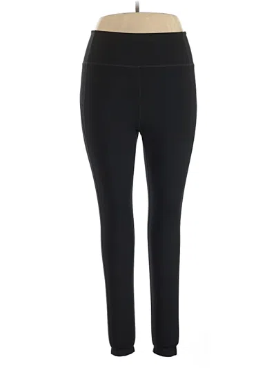 Pre-owned Girlfriend Collective Active Pants In Black
