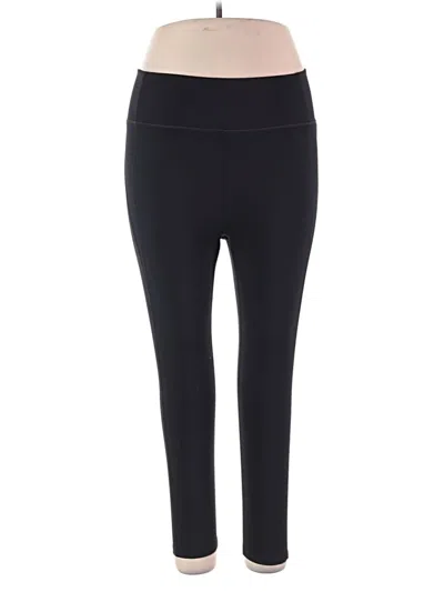 Pre-owned Girlfriend Collective Active Pants In Black