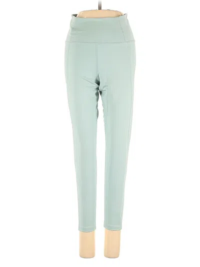 Pre-owned Girlfriend Collective Active Pants In Blue