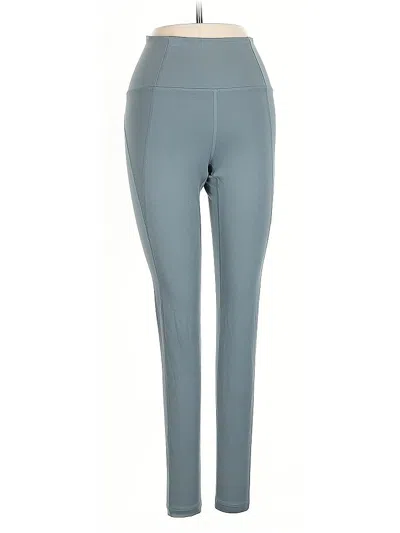 Pre-owned Girlfriend Collective Active Pants In Blue