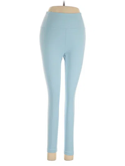 Pre-owned Girlfriend Collective Active Pants In Blue