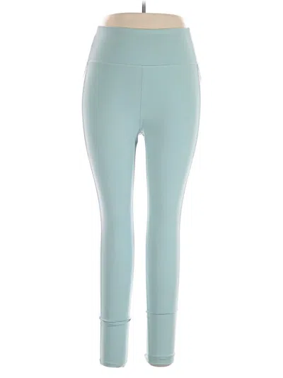 Pre-owned Girlfriend Collective Active Pants In Blue