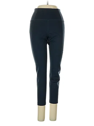 Pre-owned Girlfriend Collective Active Pants In Blue
