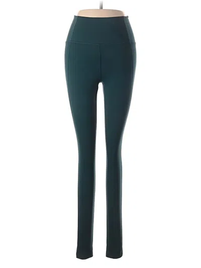 Pre-owned Girlfriend Collective Active Pants In Blue