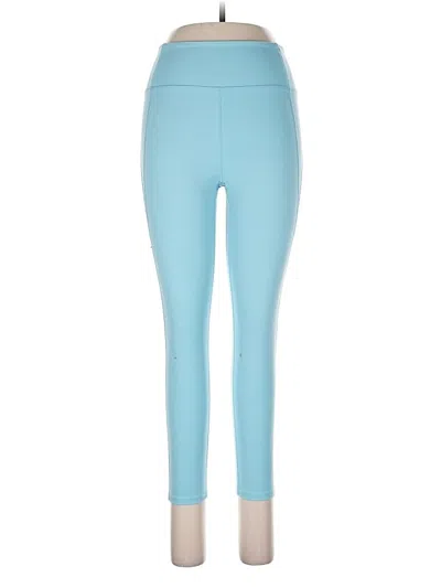 Pre-owned Girlfriend Collective Active Pants In Blue