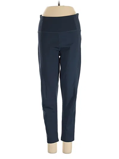 Pre-owned Girlfriend Collective Active Pants In Blue
