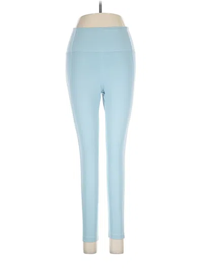 Pre-owned Girlfriend Collective Active Pants In Blue