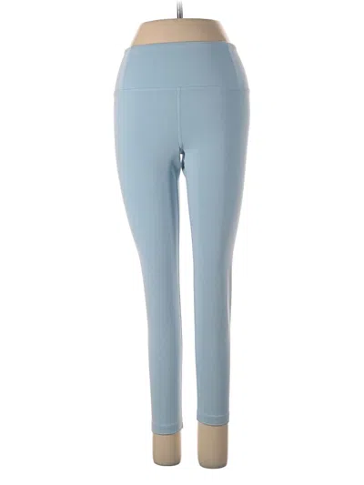 Pre-owned Girlfriend Collective Active Pants In Blue