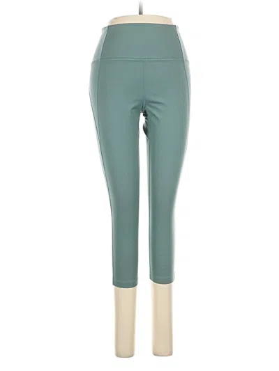 Pre-owned Girlfriend Collective Active Pants In Blue