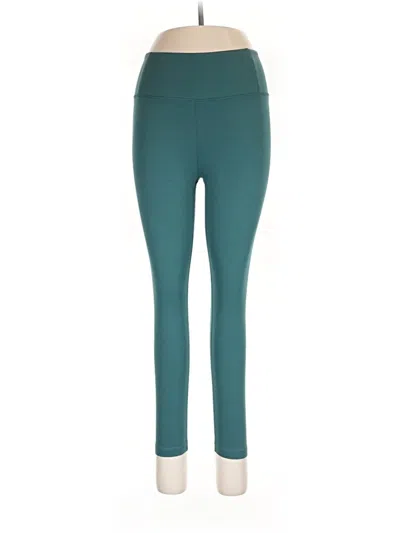 Pre-owned Girlfriend Collective Active Pants In Blue
