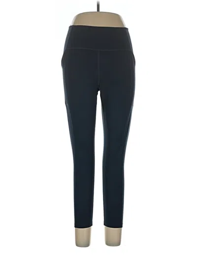 Pre-owned Girlfriend Collective Active Pants In Blue