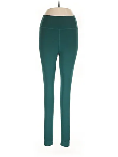 Pre-owned Girlfriend Collective Active Pants In Blue