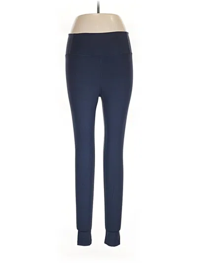 Pre-owned Girlfriend Collective Active Pants In Blue
