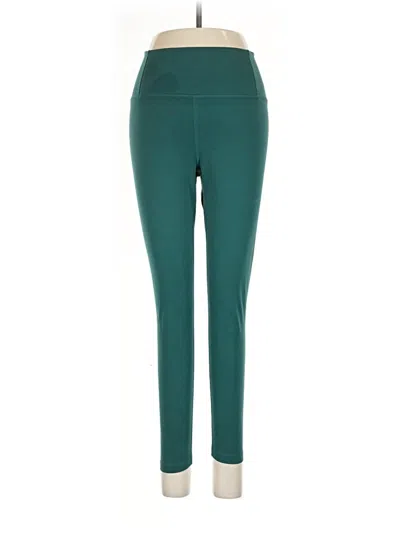 Pre-owned Girlfriend Collective Active Pants In Blue
