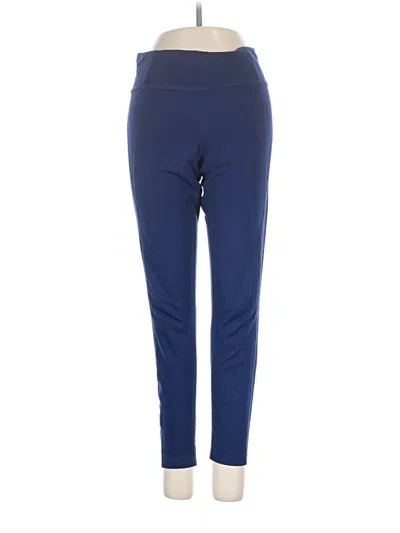 Pre-owned Girlfriend Collective Active Pants In Blue