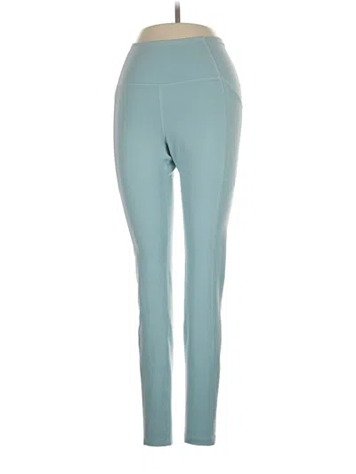 Pre-owned Girlfriend Collective Active Pants In Blue
