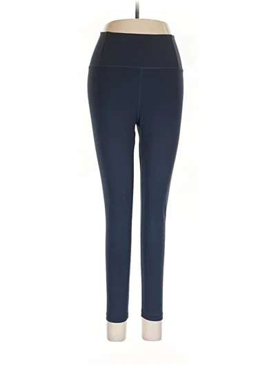 Pre-owned Girlfriend Collective Active Pants In Blue