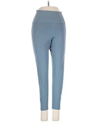 Pre-owned Girlfriend Collective Active Pants In Blue