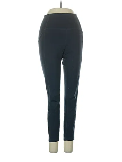 Pre-owned Girlfriend Collective Active Pants In Blue
