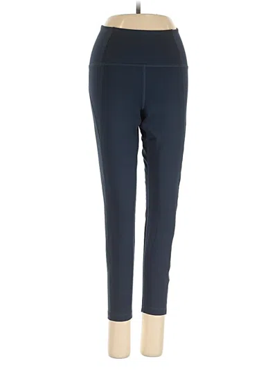 Pre-owned Girlfriend Collective Active Pants In Blue