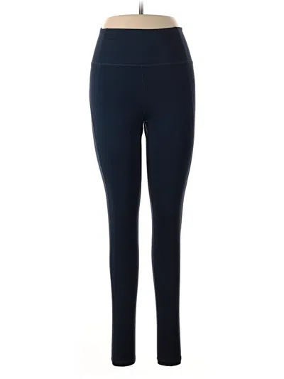 Pre-owned Girlfriend Collective Active Pants In Blue