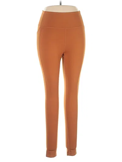 Girlfriend Collective Active Pants In Brown