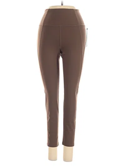 Girlfriend Collective Active Pants In Brown