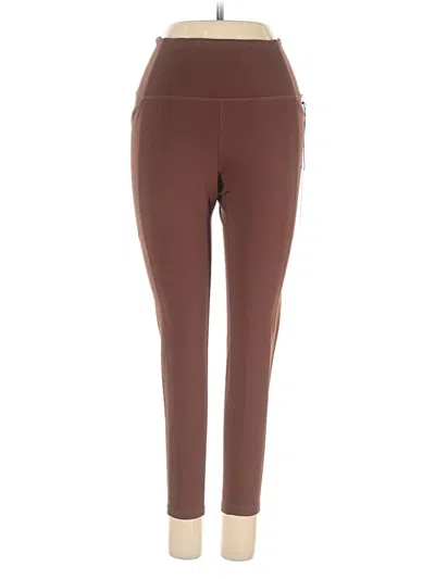 Girlfriend Collective Active Pants In Brown
