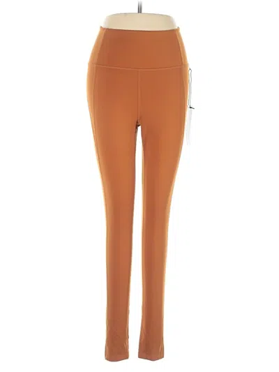 Girlfriend Collective Active Pants In Brown