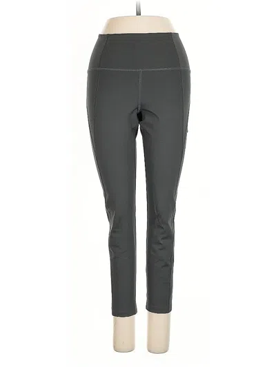 Pre-owned Girlfriend Collective Active Pants In Gray