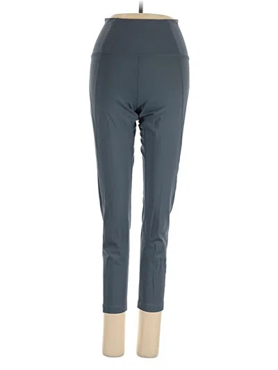 Pre-owned Girlfriend Collective Active Pants In Gray