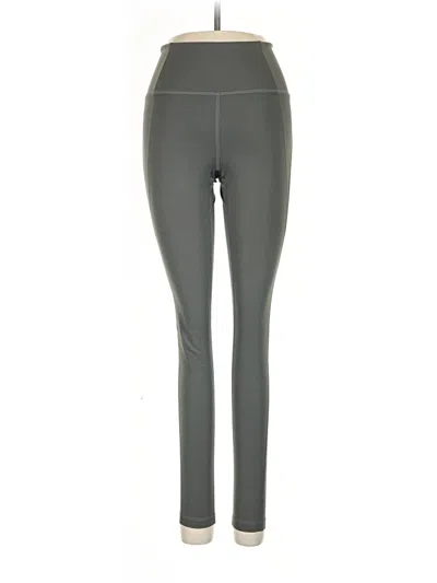 Pre-owned Girlfriend Collective Active Pants In Gray