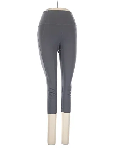 Pre-owned Girlfriend Collective Active Pants In Gray