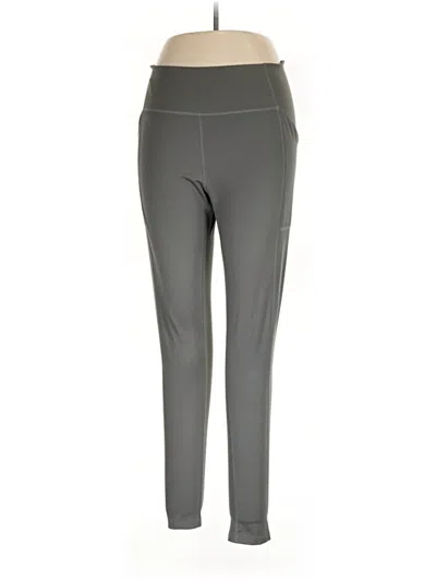 Pre-owned Girlfriend Collective Active Pants In Gray