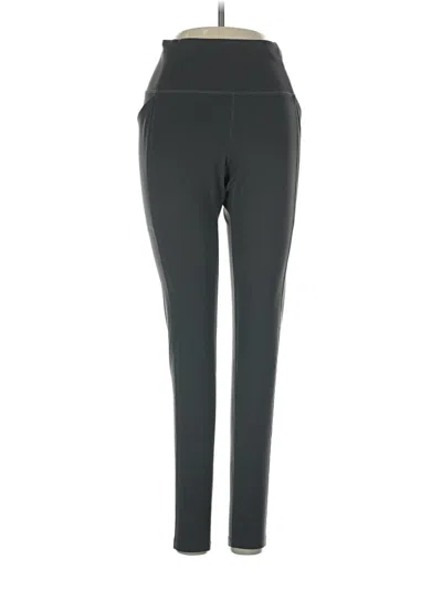 Pre-owned Girlfriend Collective Active Pants In Gray