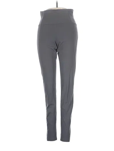 Pre-owned Girlfriend Collective Active Pants In Gray